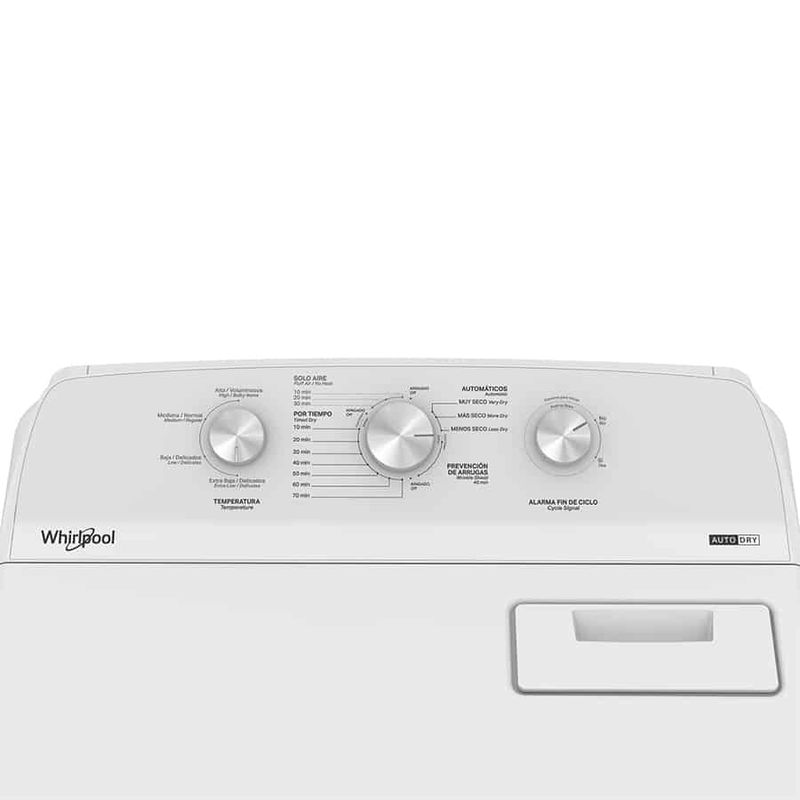 Secadora-Carga-Superior-Gas-18kg-controles