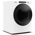 Secadora-Carga-Frontal-a-gas-20kgs-alta-eficiencia-HE-sistema-Advanced-Moisture-Sensing-Blanco-lateral