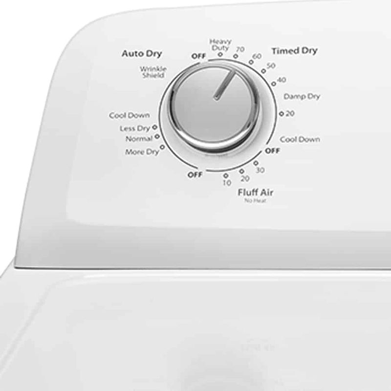 Secadora-Carga-Superior-a-gas-7p3-AutoDry-WGD4850HW-Blanco-Controles
