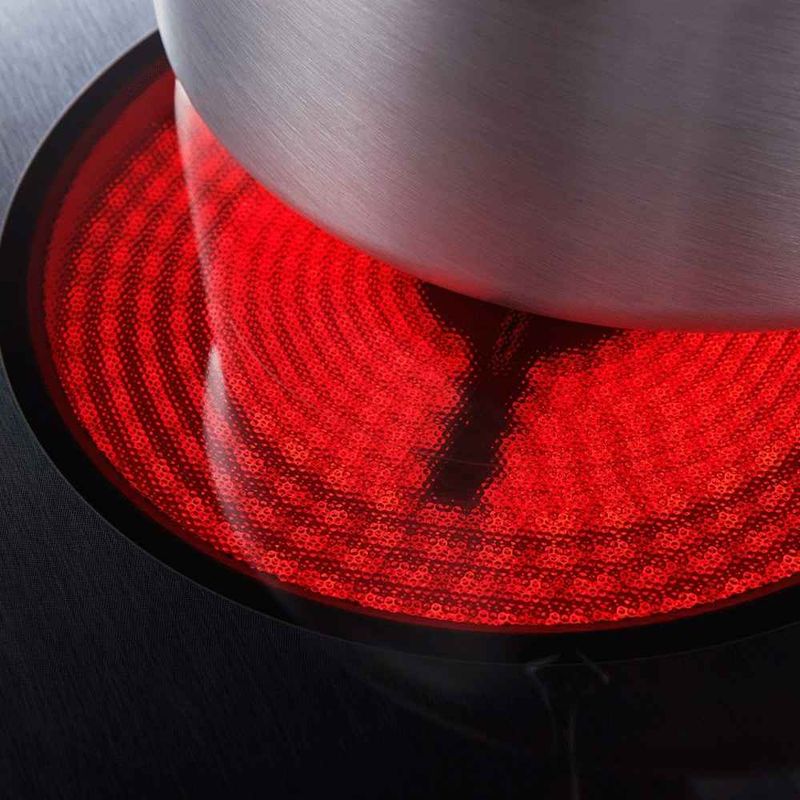 Parrilla Eléctrica 30" Vitrocerámica Detalles