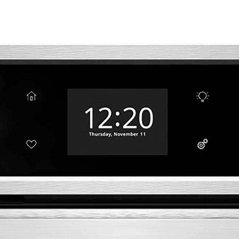Horno de pared inteligente con pantalla táctil Controles
