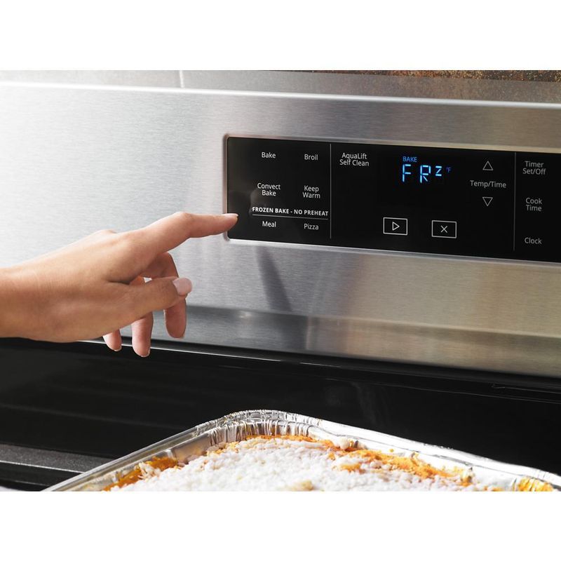 Estufa-al-piso-a-gas-30--con-5-quemadores-WFG775H0HZ-Acero-inoxidable-Controles