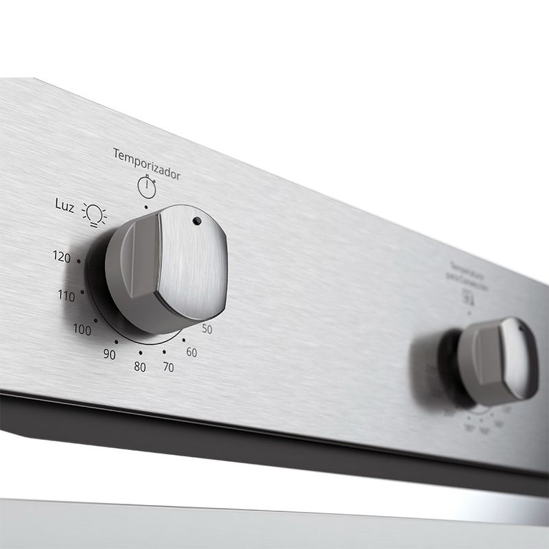 Horno de Gas 24" controles