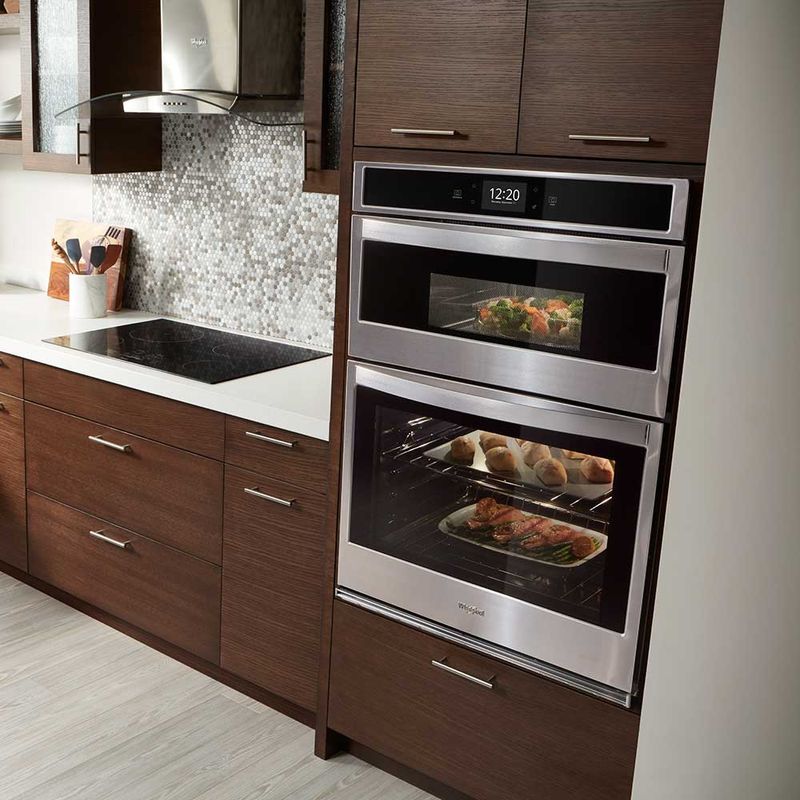 Horno Eléctrico Combo 27" Acero Inoxidable Ambientada