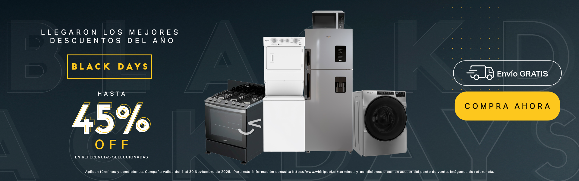 Ofertas Whirlpool Costa Rica